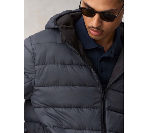 Куртка-парка унисекс Reverse, черная