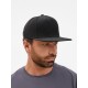 Бейсболка Epicore с прямым козырьком, черная