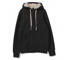 Толстовка унисекс на молнии Sherpa 280, черная