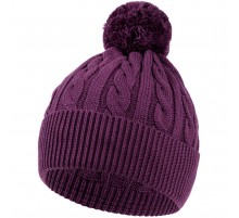 Шапка Heat Trick, баклажановая