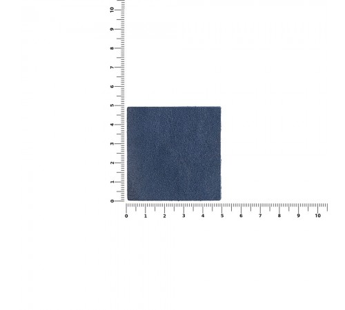 Лейбл кожаный Pasek, L, синий