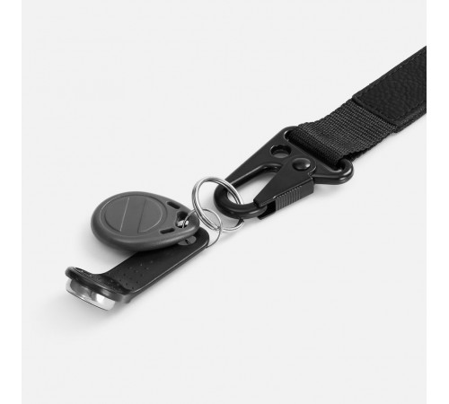 Брелок с карабином Manlig, черный