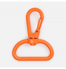 Застежка-карабин Snap Hook, L, оранжевый неон