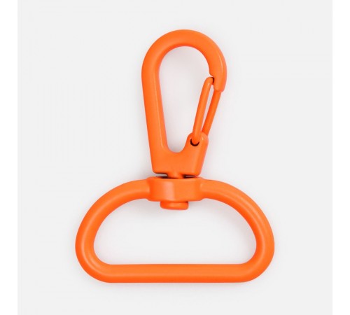 Застежка-карабин Snap Hook, L, оранжевый неон