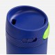 Термостакан X1 с цветной кнопкой, синий с желтым