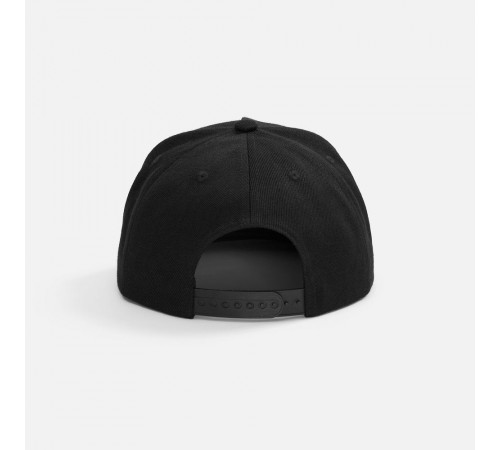 Бейсболка Epicore с прямым козырьком, черная