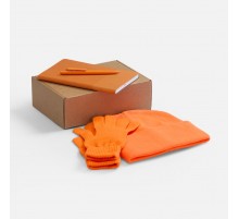 Набор Knit Warm, оранжевый