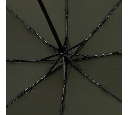 Зонт складной Cloudex, зеленый (хаки)