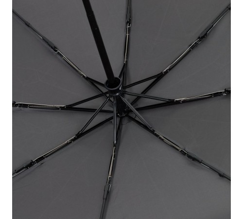 Зонт складной Smooth Move с плавным закрытием, серый