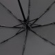 Зонт складной Smooth Move с плавным закрытием, серый