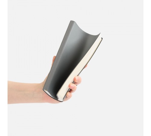 Ежедневник Flex Shall New, недатированный, темно-серый