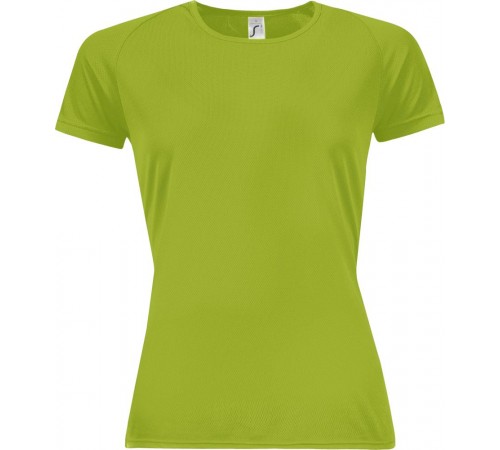 Футболка женская Sporty Women 140, зеленое яблоко
