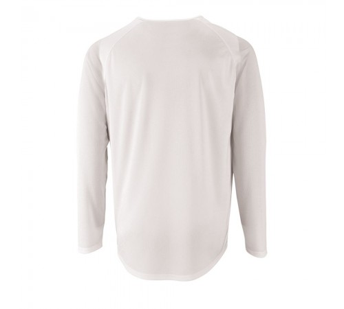 Футболка с длинным рукавом Sporty LSL Men, белая