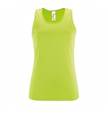 Майка женская Sporty TT Women, зеленое яблоко