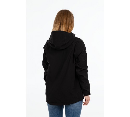 Куртка-трансформер женская Matrix, черная с красным