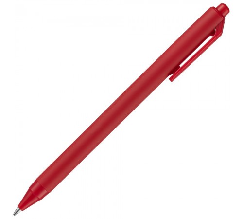 Ручка шариковая Cursive Soft Touch, красная