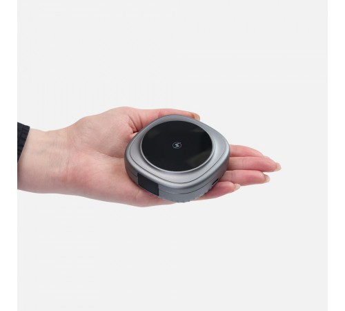 Складная станция беспроводной зарядки flowPad, серая