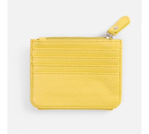Картхолдер на молнии Unison, желтый