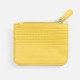 Картхолдер на молнии Unison, желтый