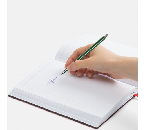 Ручка шариковая Slim Beam, зеленая Ручка шариковая Slim Beam, зеленая
