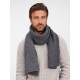Шарф Frissonelle, серый меланж