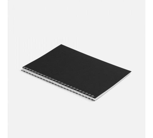 Блокнот Salvador в клетку, черный ver.2