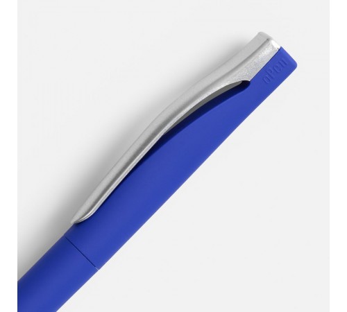 Ручка шариковая Pin Soft Touch, синяя