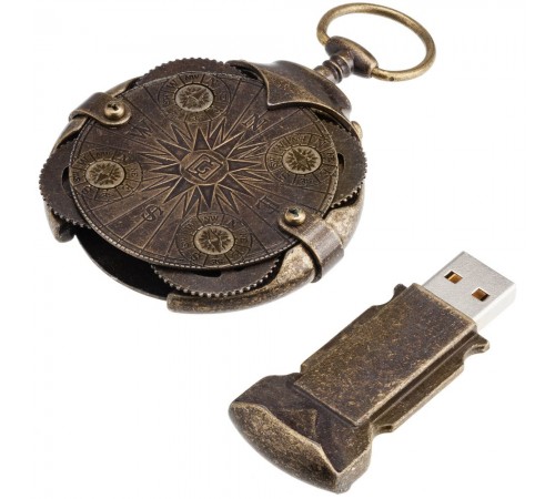 Флешка «Криптекс»® Compass Lock, 64 Гб