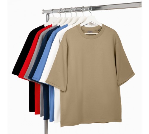 Футболка оверсайз унисекс Kosmos 2.0, красная (алая)