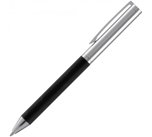 Ручка шариковая Eyeshot Soft Touch, черная