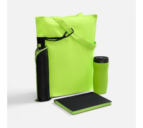 Набор Flexpen Black Walk, черный с зеленым