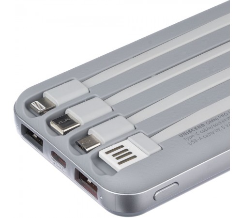 Внешний аккумулятор Omni Pro 10000 мАч, серый