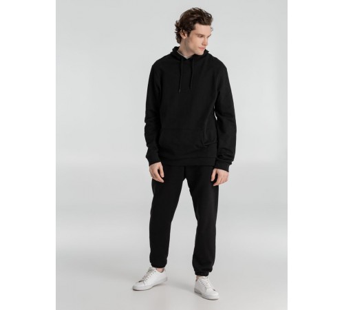 Толстовка с капюшоном унисекс Hoodie, черная Толстовка с капюшоном унисекс Hoodie, черная