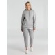 Толстовка с капюшоном унисекс Hoodie, серый меланж