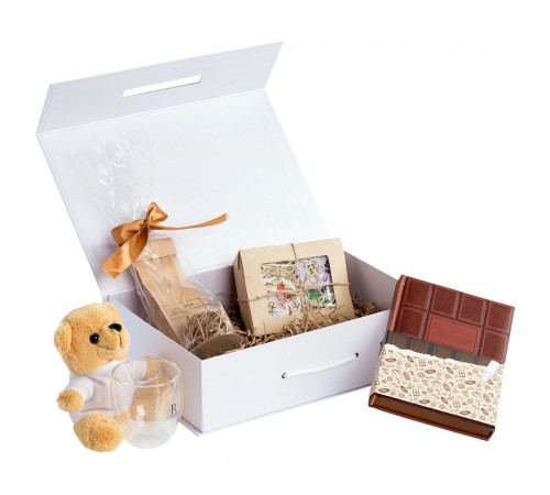Коробка Case, подарочная, белая