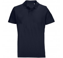Рубашка поло унисекс Pulse, кобальт (темно-синяя)