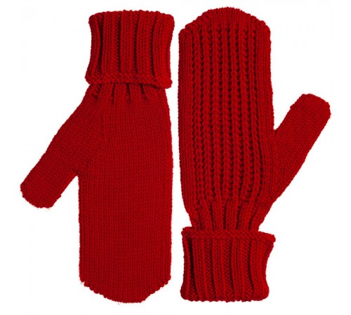 Варежки Nordkyn, глубокий красный