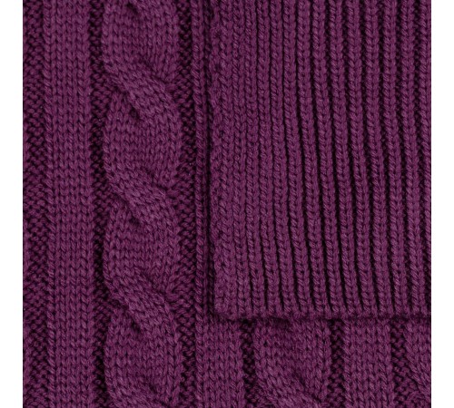 Шарф Heat Trick, баклажановый