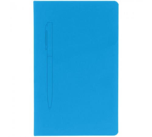 Ежедневник Magnet Shall, недатированный, голубой
