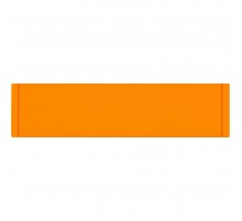 Лейбл из ПВХ Tarea, оранжевый неон