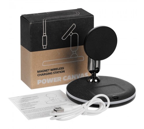 Универсальная зарядная станция Power Canvas, черная