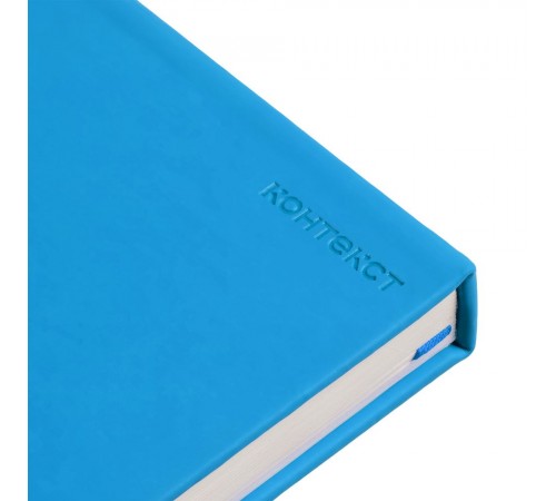 Ежедневник Magnet Shall, недатированный, голубой