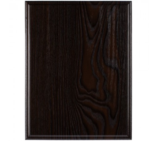 Плакетка Plaque, большая, венге с золотистой пластиной
