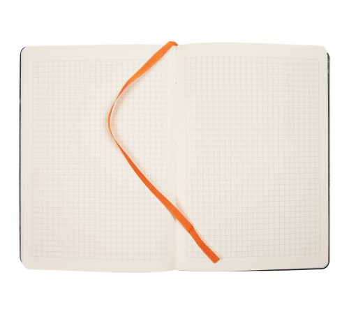 Блокнот Verso в клетку, оранжевый