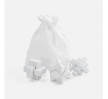 Набор из 3 головоломок Tickler Arcade, белый