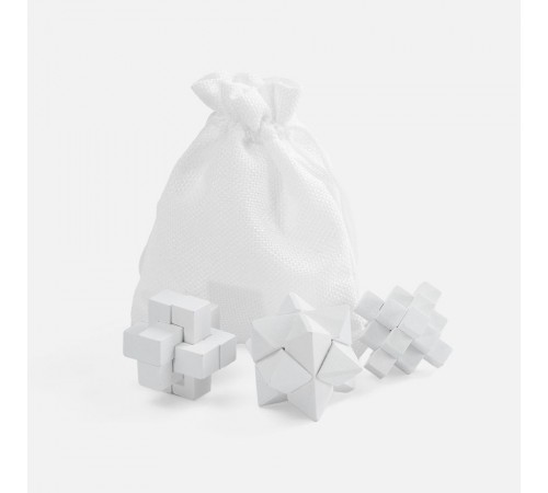 Набор из 3 головоломок Tickler Arcade, белый