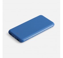 Аккумулятор с беспроводной зарядкой All Day Wireless 10000 мАч, синий