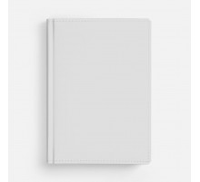 Ежедневник Nebraska, недатированный, белый