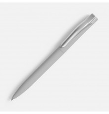 Ручка шариковая Pin Soft Touch, серая