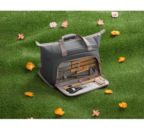 Набор для барбекю Grillmoor, темно-серый (графит)